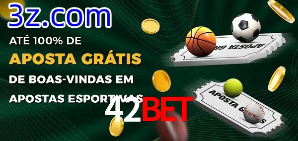 42Bet Ate 100% de Aposta Gratis
