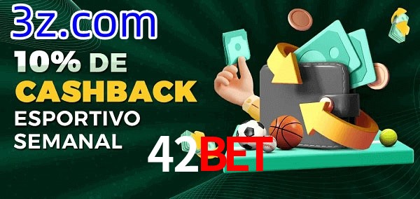 10% de bônus de cashback na 42Bet
